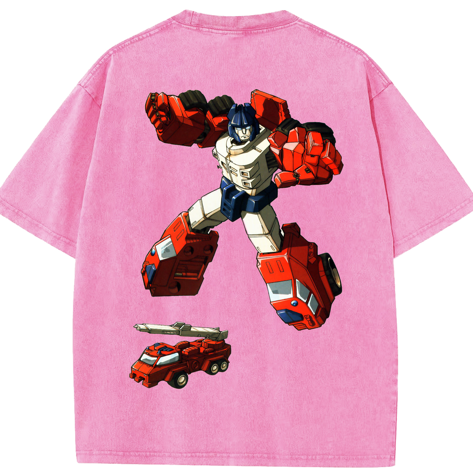 （画像用）  綿100% ヴィンテージ風 半袖Tシャツ（背面プリント）
